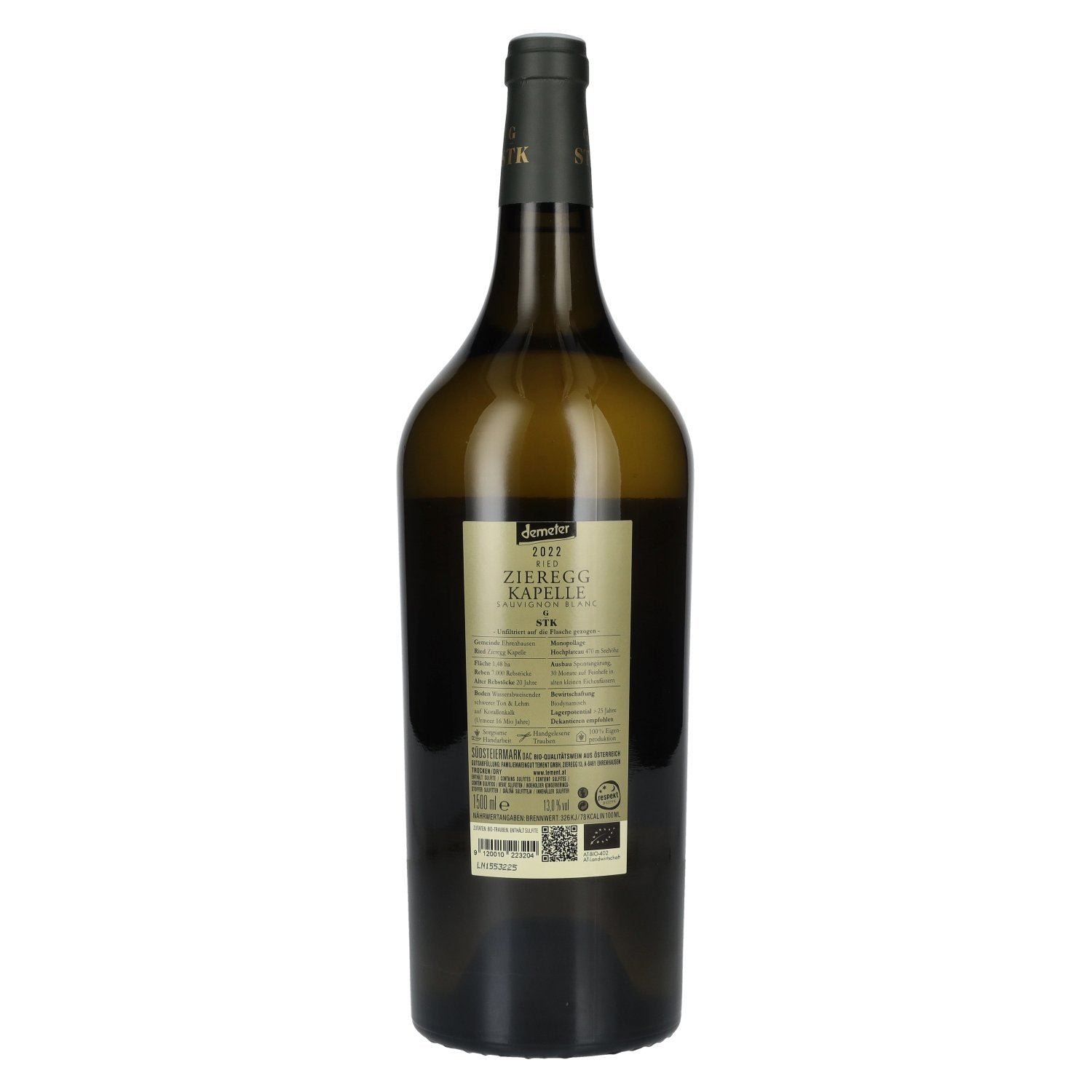 Tement Sauvignon Blanc Ried Zieregg Chapel Südsteiermark DAC 2022 13% Vol. 1.5l