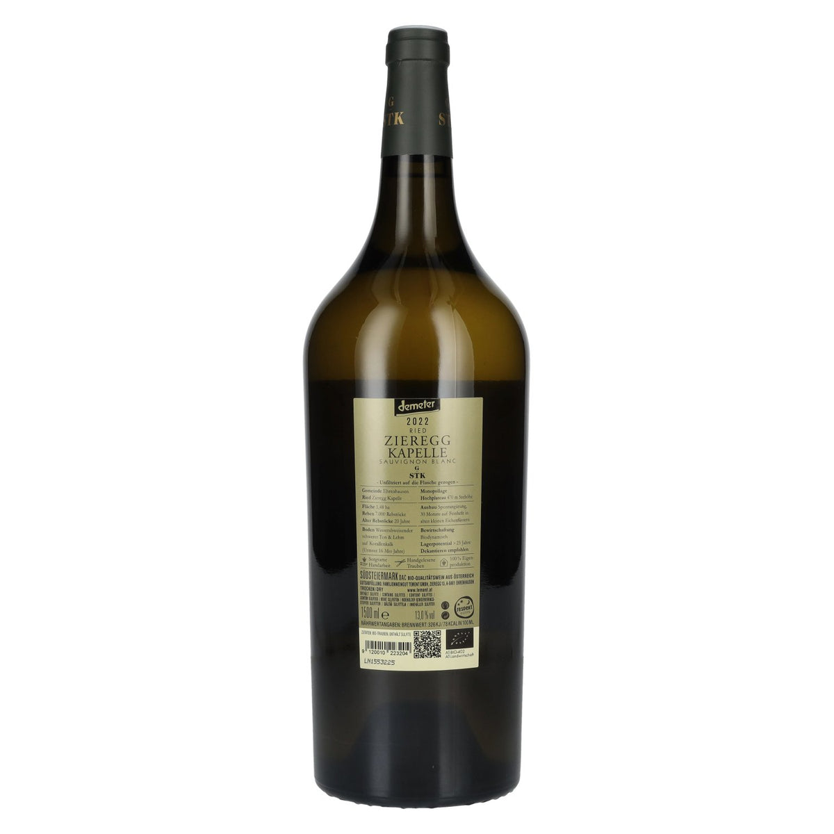Tement Sauvignon Blanc Ried Zieregg Kapelle Südsteiermark DAC 2022 13% vol. 1.5 l