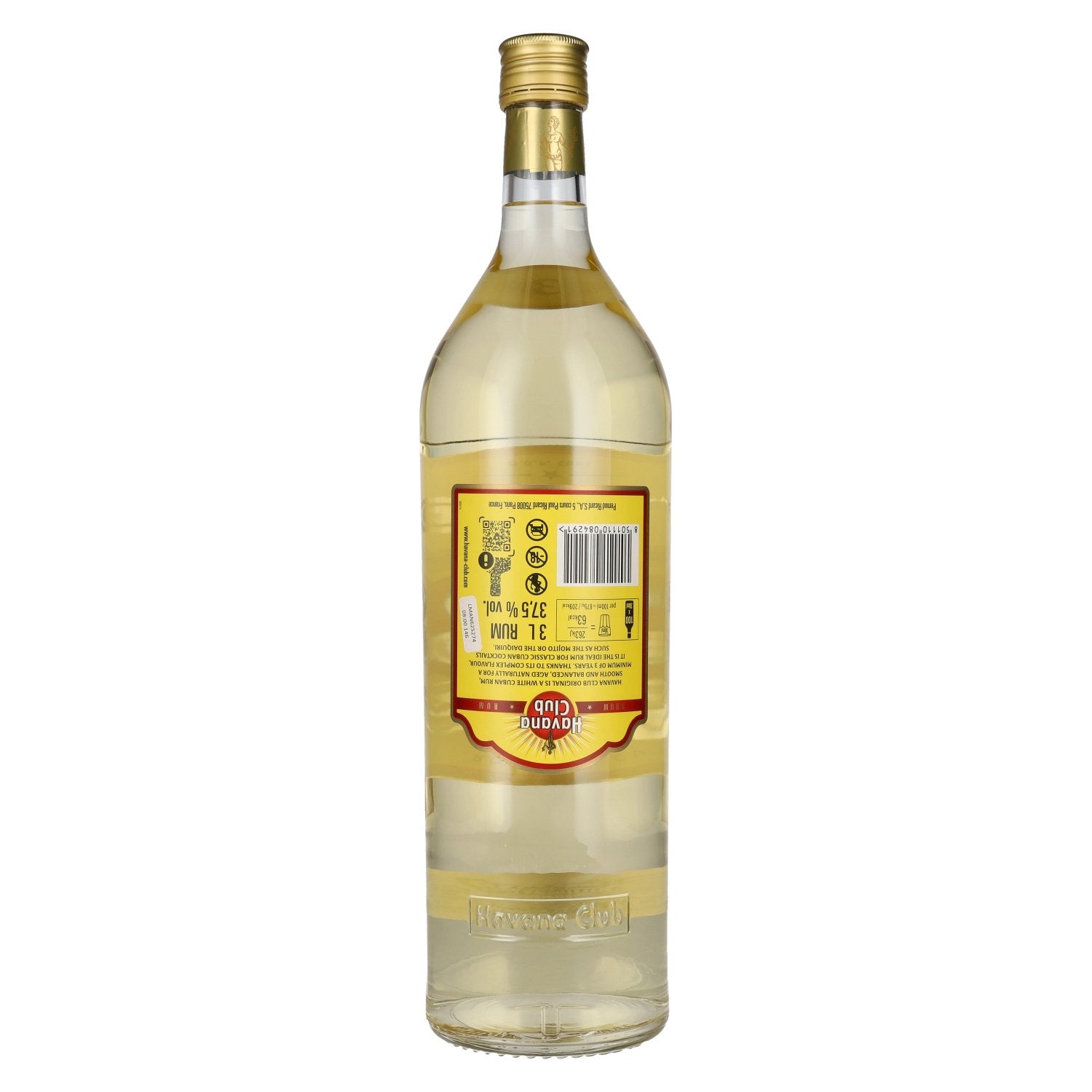 Havana Club Añejo 3 Años Rum 37.5% ABV 3l