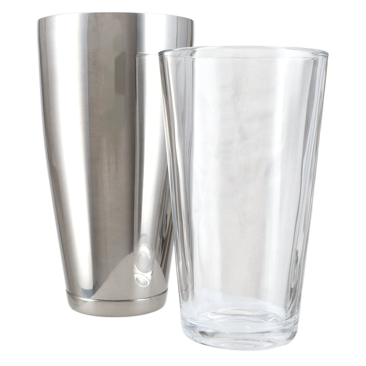 APS Boston Shaker Silber 2-teilig mit Glas