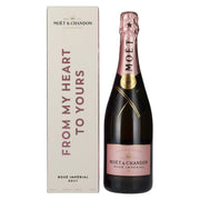 Moët &amp; Chandon Champagne ROSÉ IMPÉRIAL Brut Love 12% vol. 0.75 l in a gift box