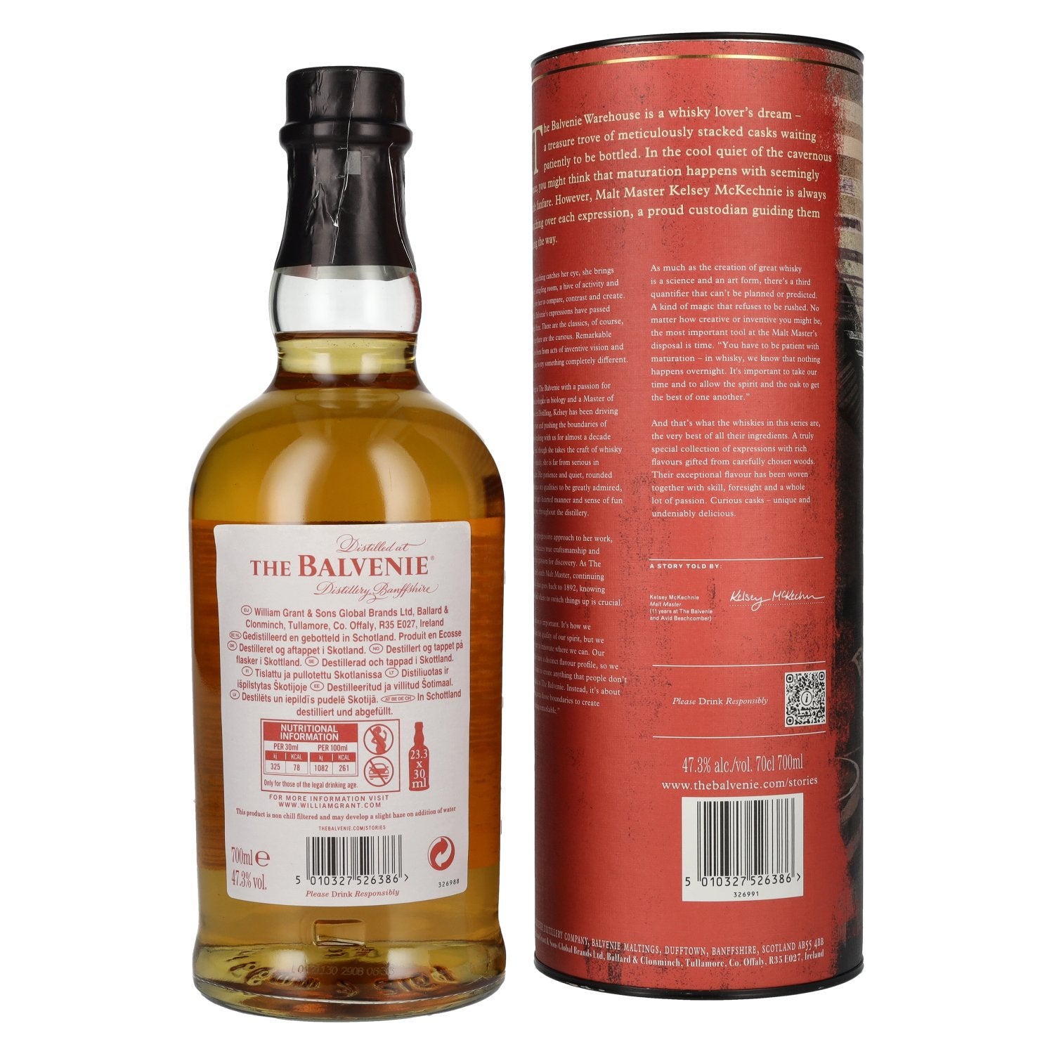The Balvenie 12 Years Old A Collection of Curious Casks MONTILLA 47.3% Vol. 0.7l in Gift Box