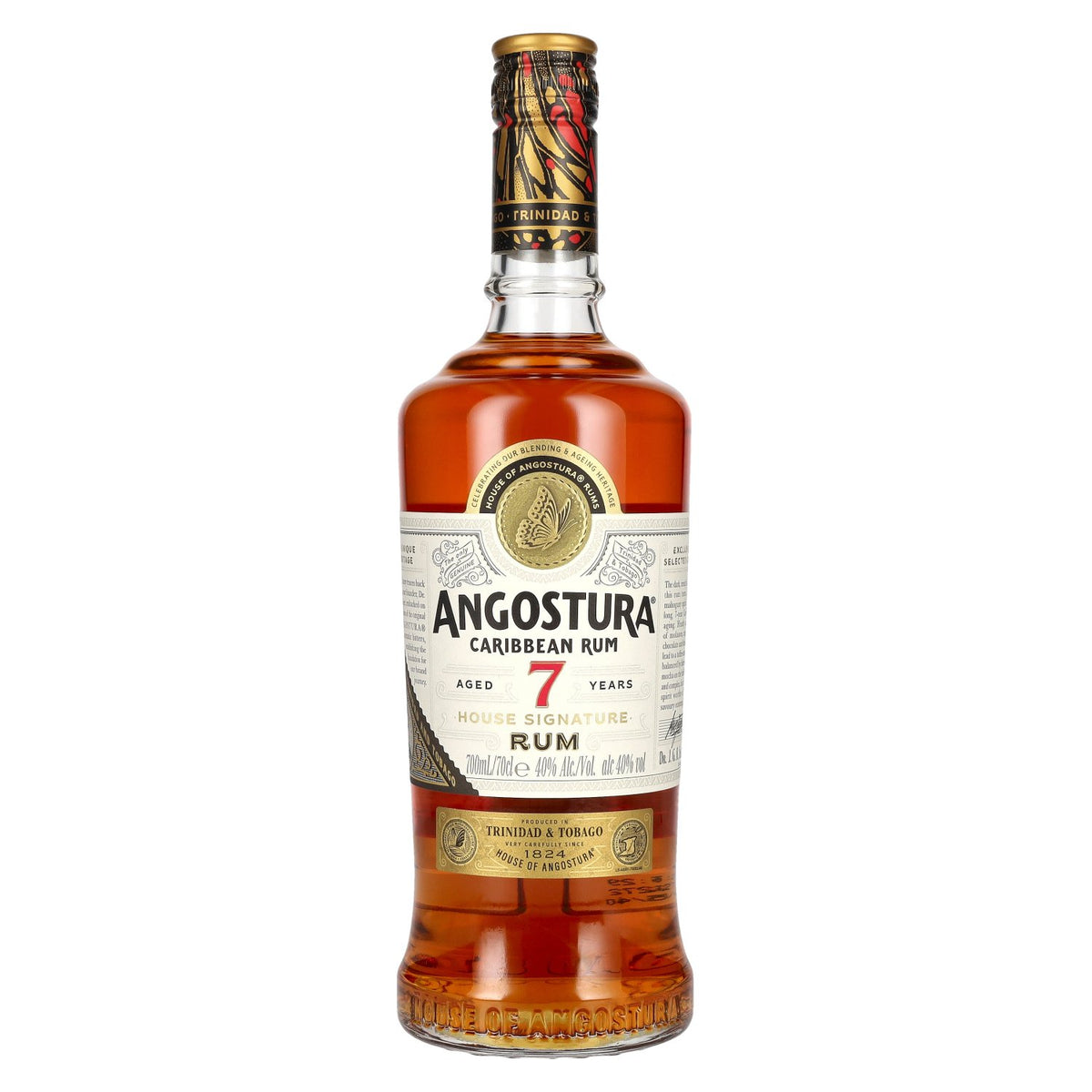 Angostura 7 Years Old House Signature Caribbean Rum 40% Vol. 0.7l