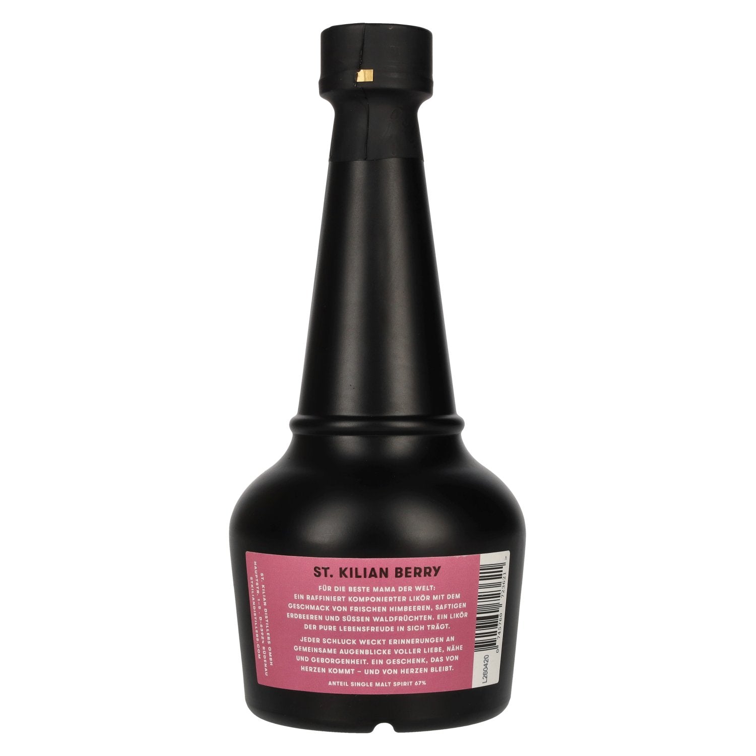 St. Kilian Distillers BERRY Waldfruchtlikör für die beste MAMA der Welt 21% Vol. 0,5l