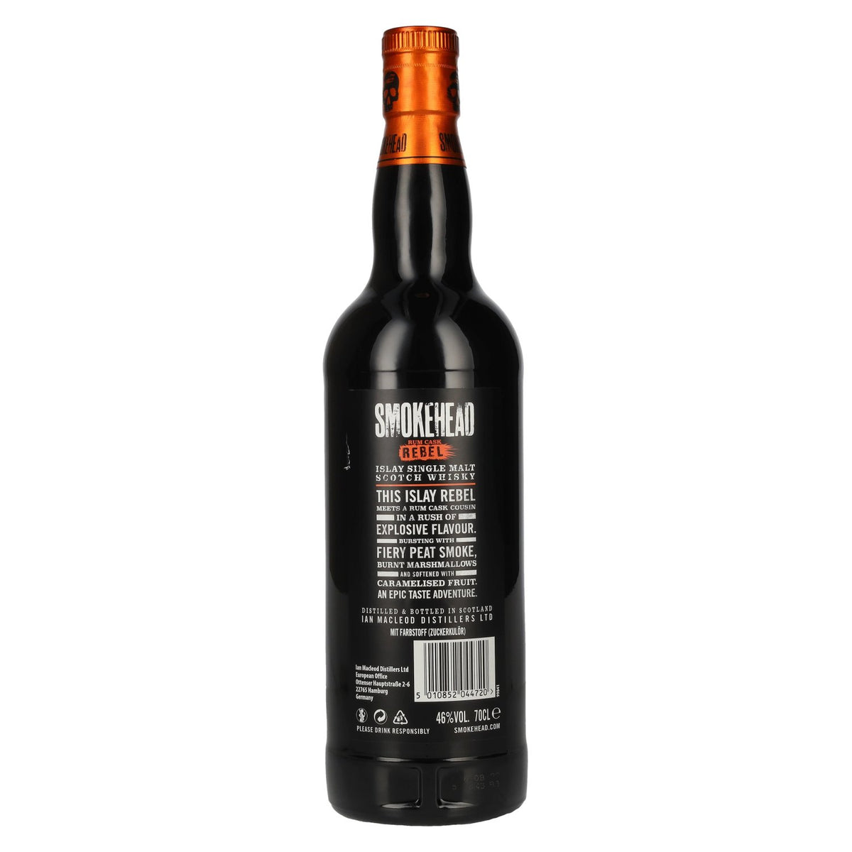 Smokehead RUM REBEL Islay Single Malt Scotch Whisky 46% ABV 0.7l