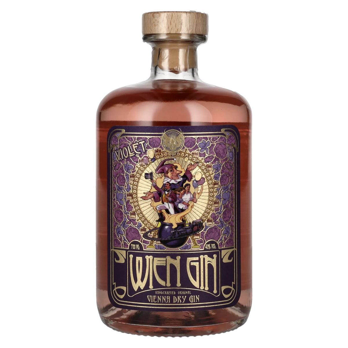 Vienna Gin VIOLET Vienna Dry Gin 43% Vol. 0.7l