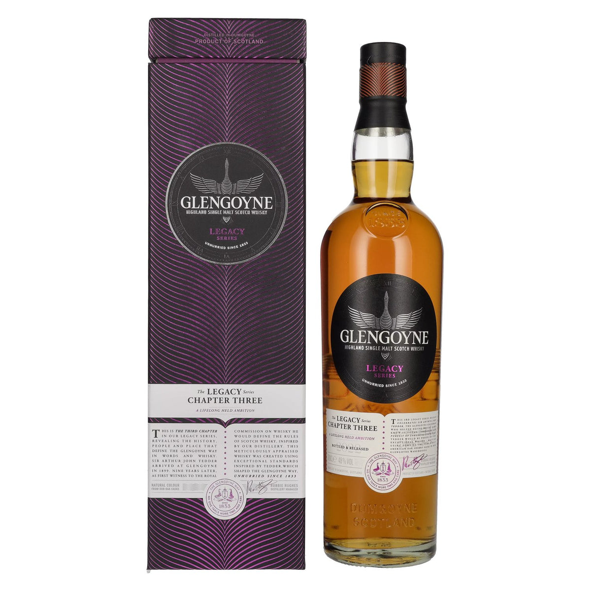 Glengoyne The LEGACY Series CHAPTER THREE 48% Vol. 0.7l in gift box