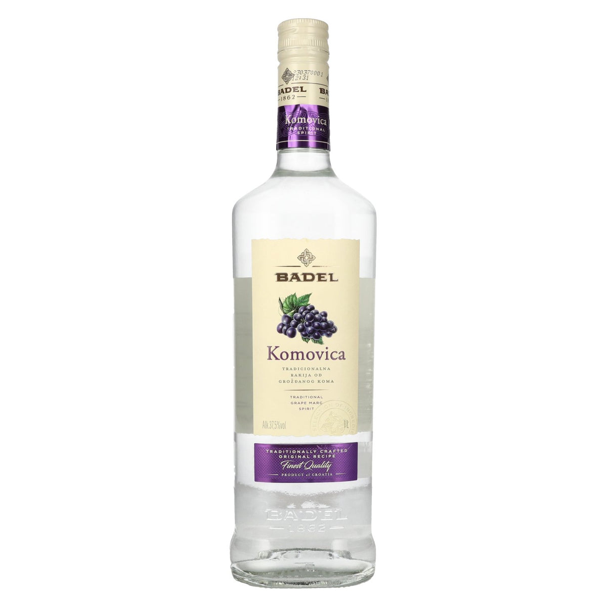 Badel Komovica 37.5% vol. 1 litre