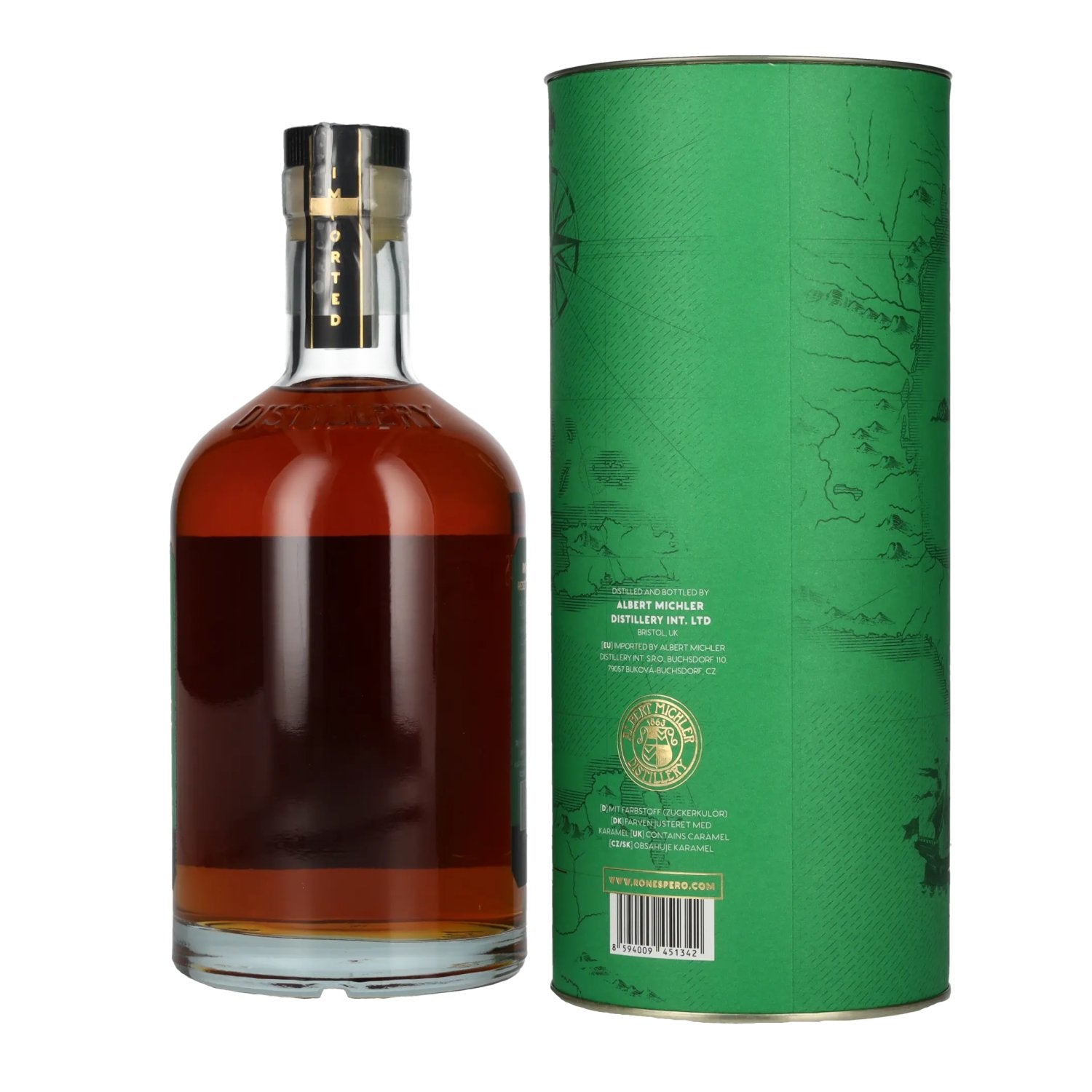 Ron Espero Reserva Exclusiva Limitada 40% Vol. 0,7l in Geschenkbox