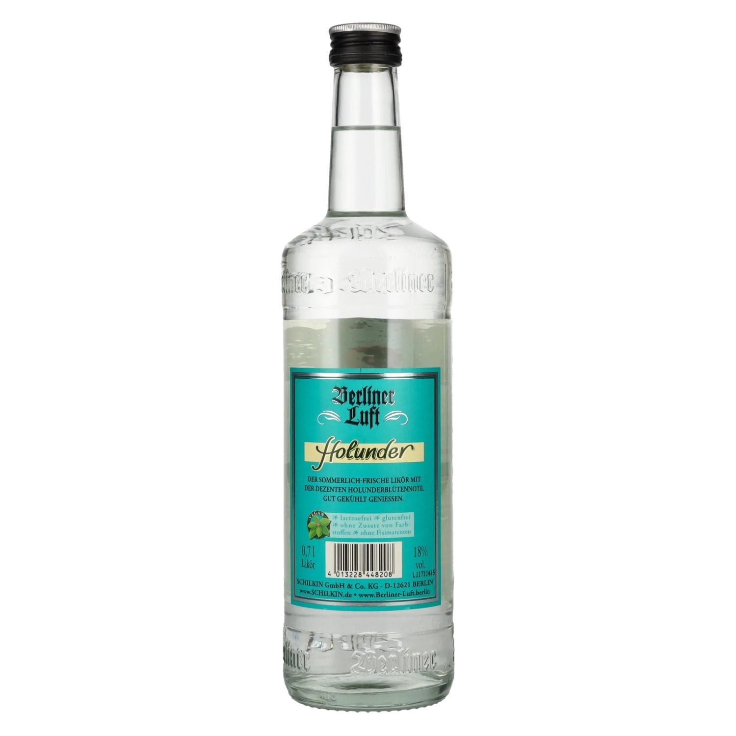 Berliner Luft ELDERFLOWER Peppermint Liqueur 18% Vol. 0.7l