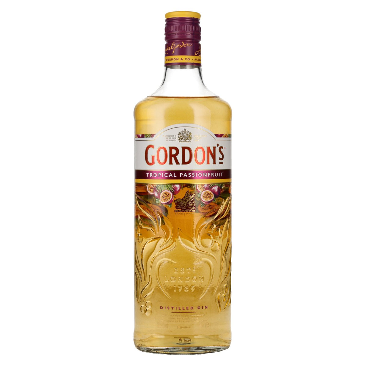 Gordon's TROPICAL PASSIONFRUIT Distilled Gin 37.5% Vol. 0.7L