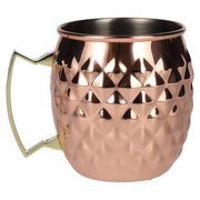 APS Moscow Mule Mug, Stainless Steel, Shiny Copper-Look, 0.5l