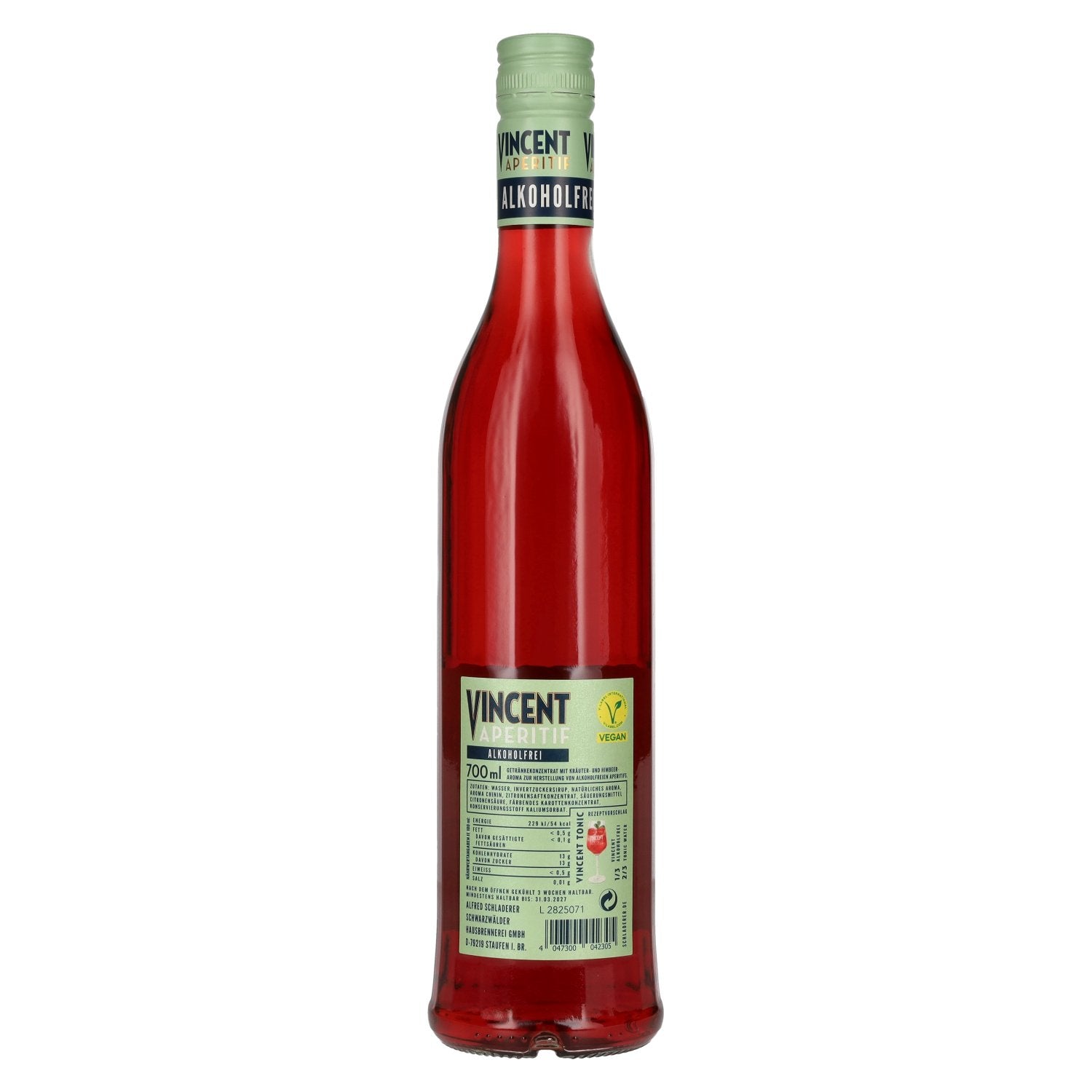 Schladerer Vincent Aperitif alkoholfrei 0,7l