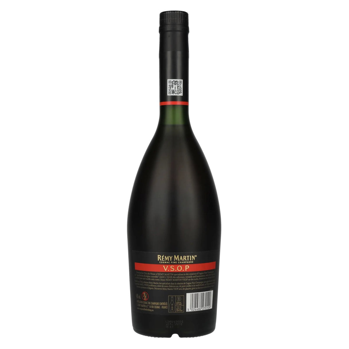 Rémy Martin V.S.O.P Cognac Fine Champagne Frosted Glass Design 40% Vol. 0.7l