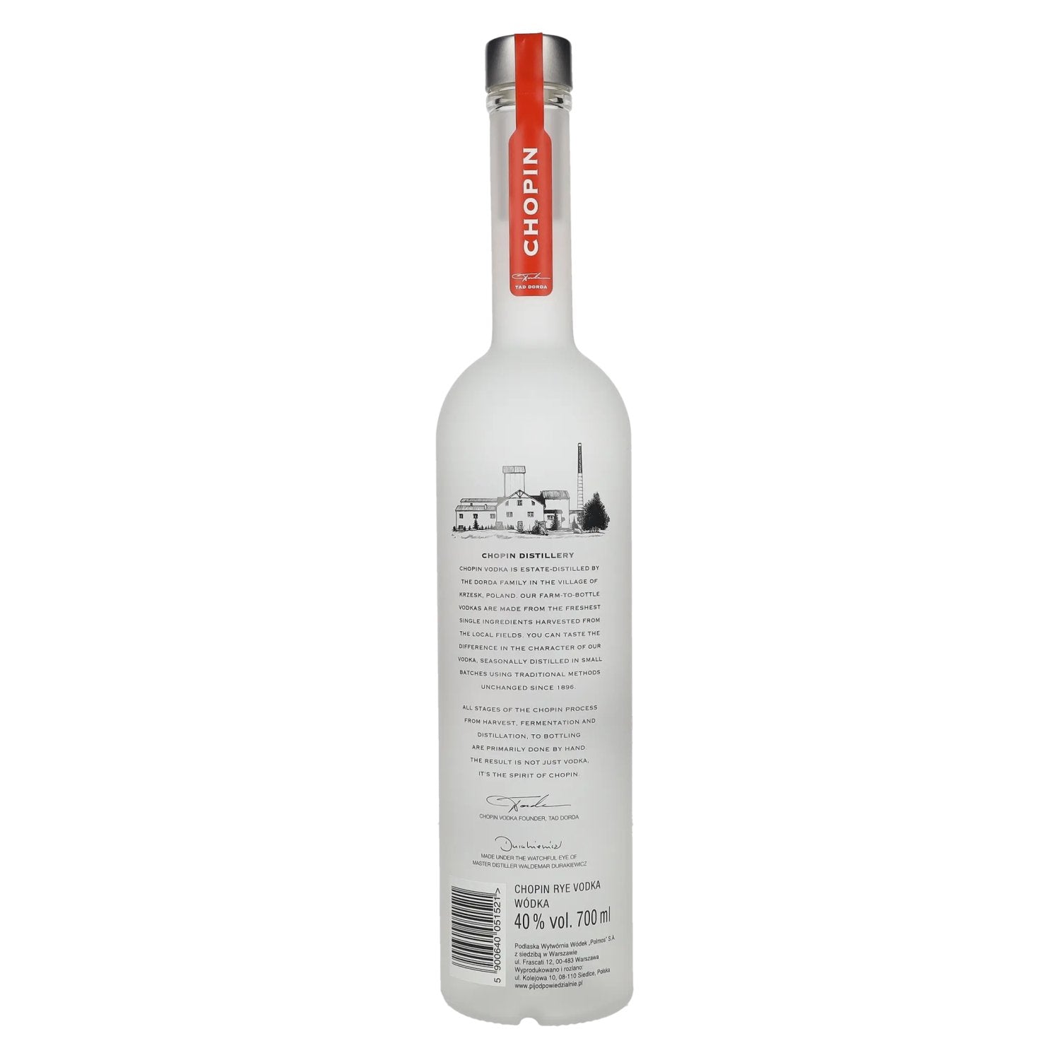 Chopin Rye Vodka 40% Vol. 0.7l