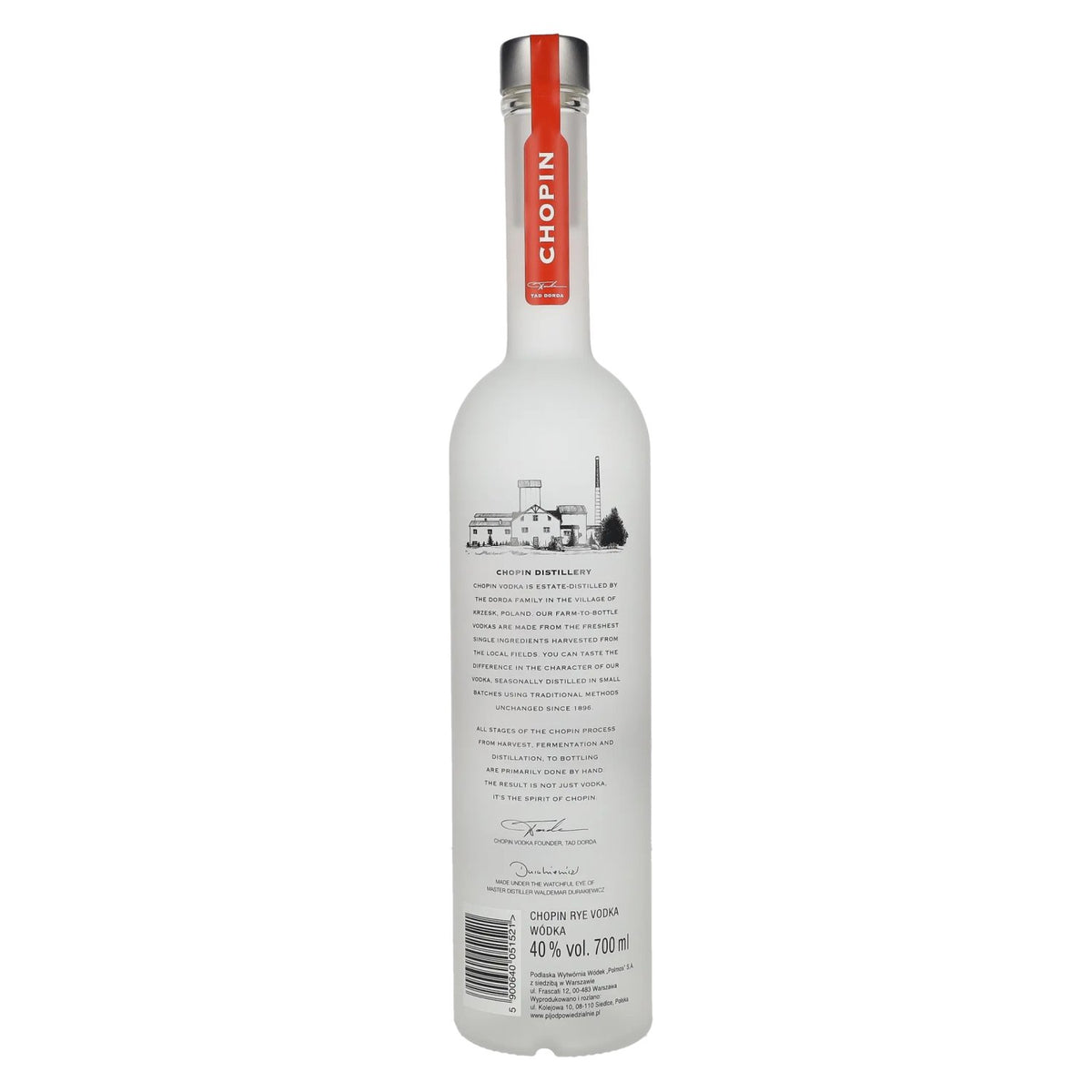 Chopin Rye Vodka 40% Vol. 0.7l