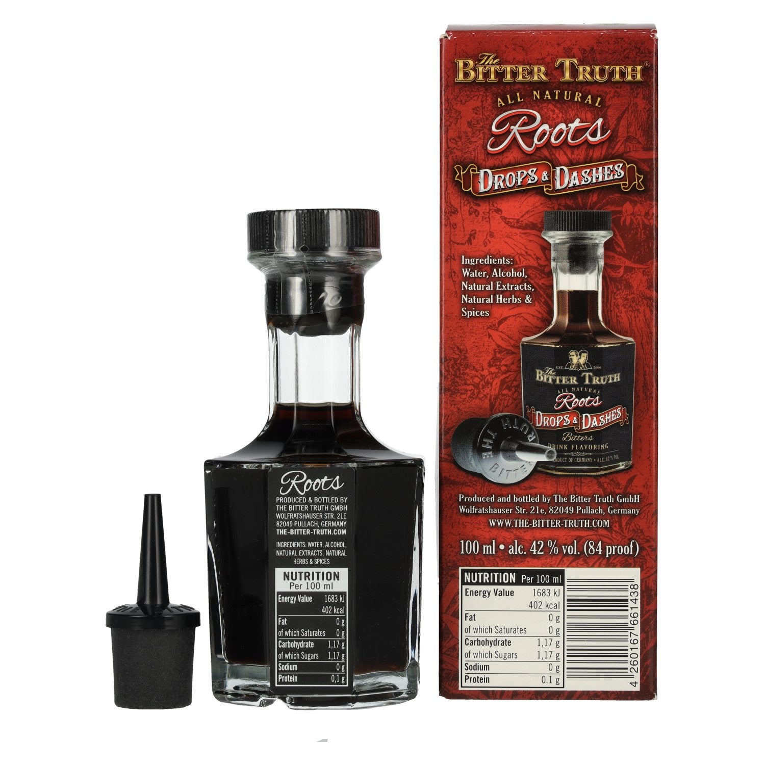 The Bitter Truth Roots Drops & Dashes Bitters 10th Anniversary Limited Edition 42% Vol. 0,1l in Geschenkbox