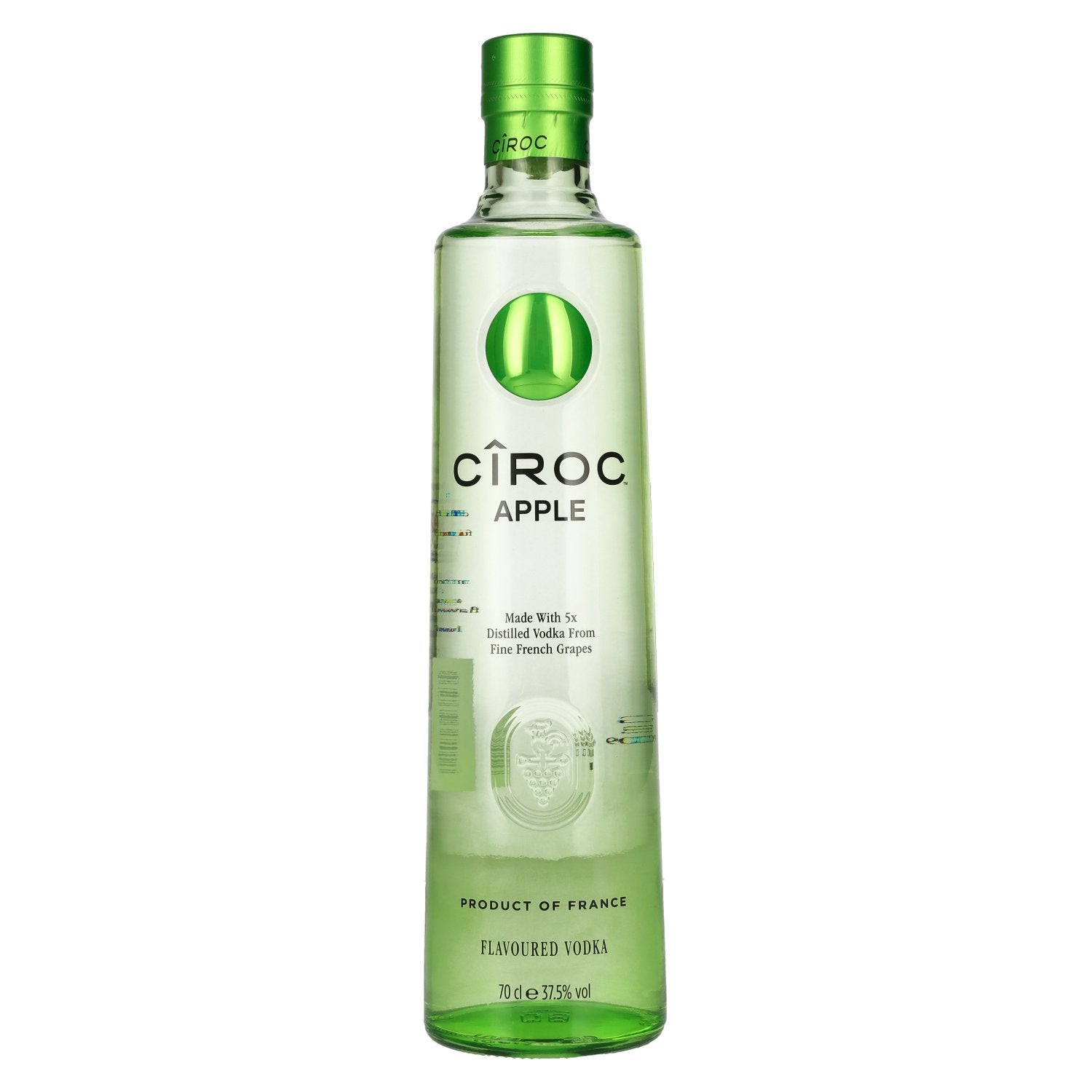 Cîroc APPLE Flavoured Vodka 37.5% Vol. 0.7l