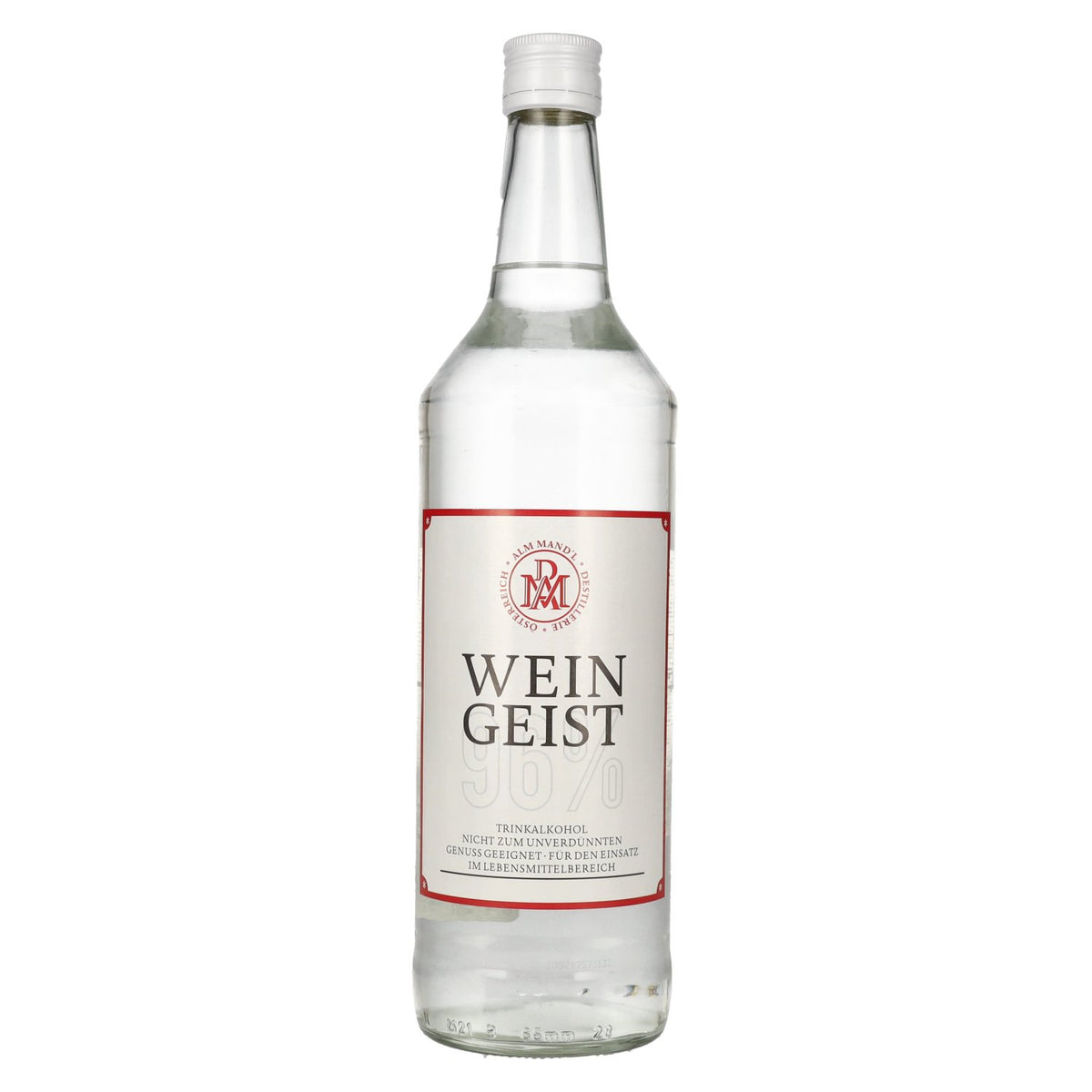 Alm Mand'l Wine Spirit 96% vol. 1 litre