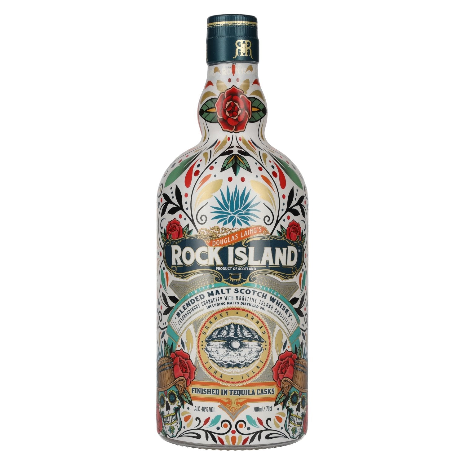 Douglas Laing ROCK ISLAND Tequila Cask Finish Edition Single Malt 48% Vol. 0,7l