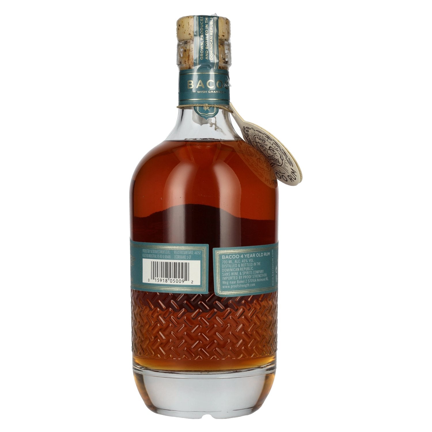 Bacoo 4 Years Old Rum 40% Vol. 0.7l