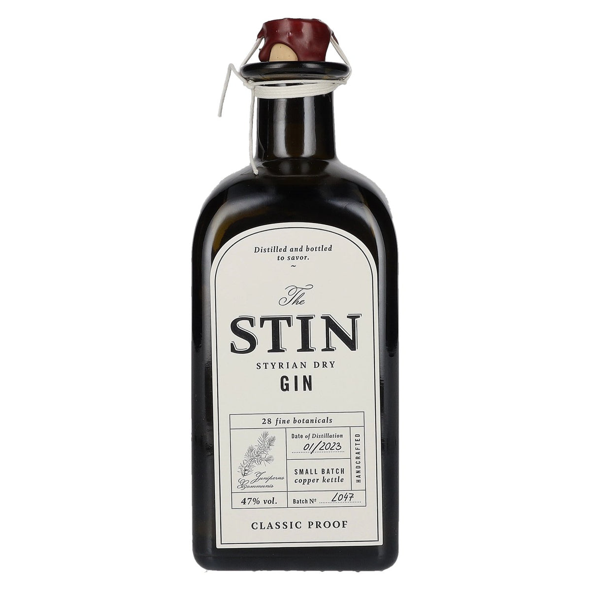 STIN Styrian Dry Gin 47% Vol. 0.5L