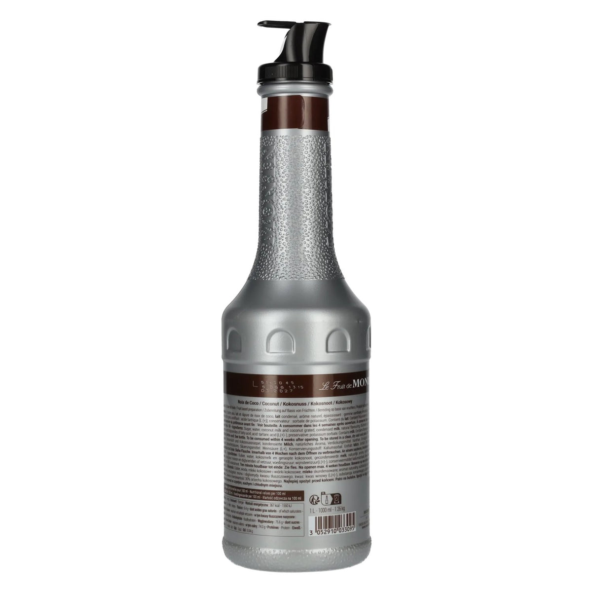 Monin Coconut Fruit Purée 1l PET