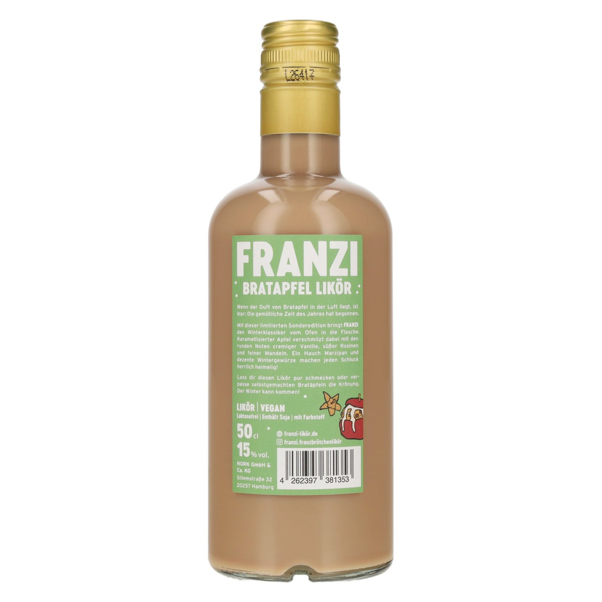 Franzi Bratapfel Likör 15% Vol. 0,5l