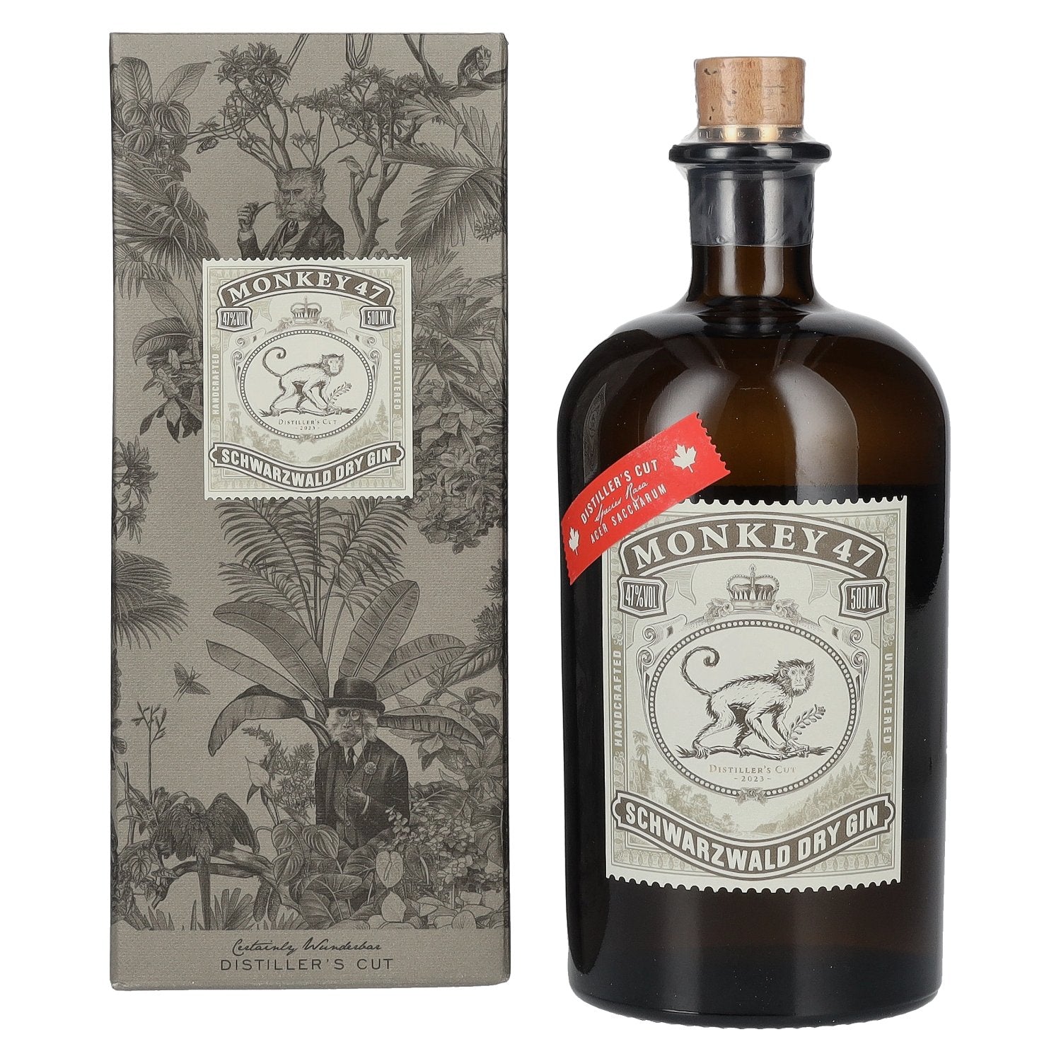 Monkey 47 DISTILLER'S CUT Gin 2023 47% Vol. 0.5l in gift box