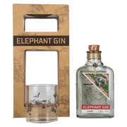 Elephant London Dry Gin 45% Vol. 0,5l in Geschenkbox mit Glas