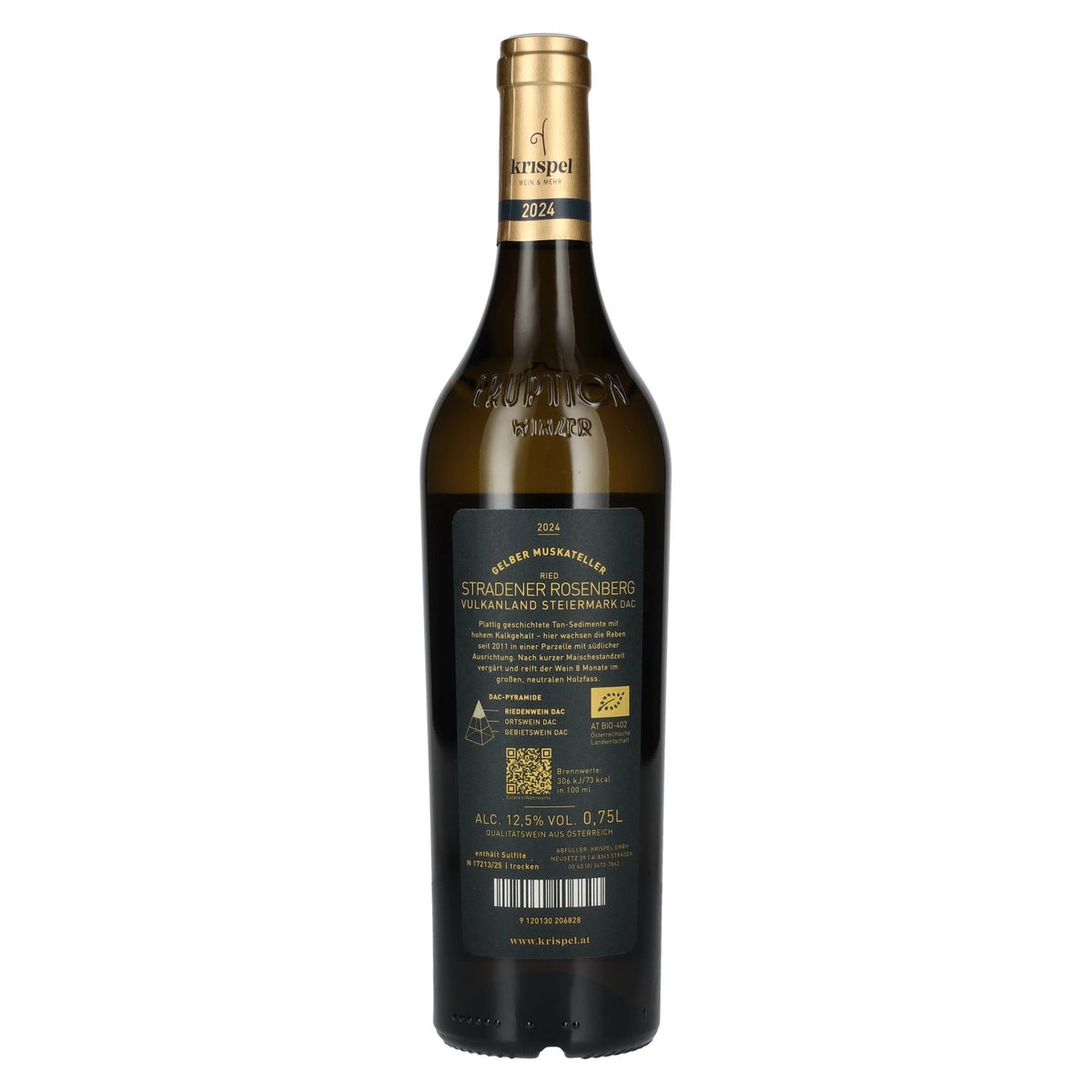 KRISPEL Yellow Muskateller Ried Stradener Rosenberg Vulkanland Steiermark DAC 2024 12.5% Vol. 0.75L