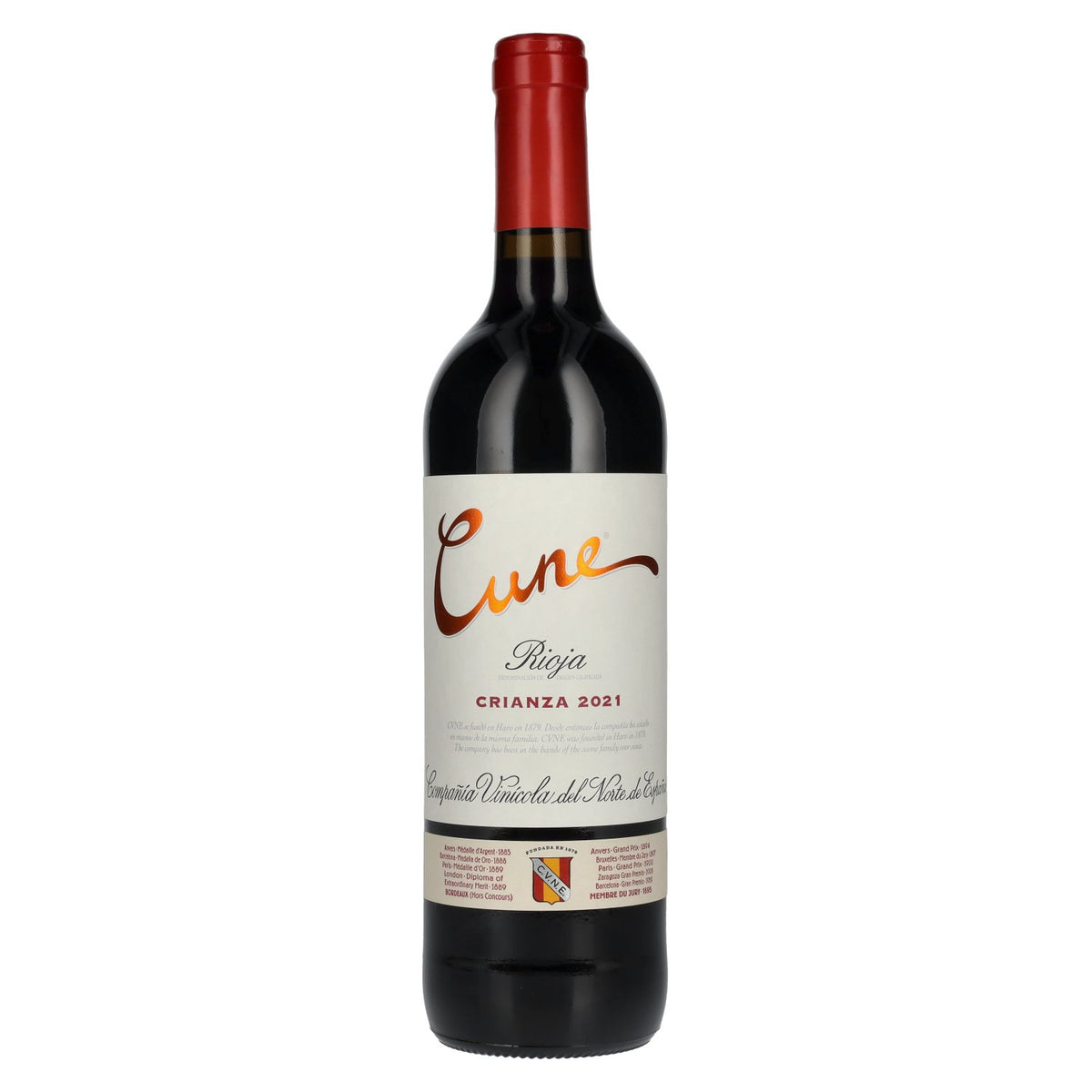 Cune Rioja Crianza 2021 13.5% Vol. 0.75L