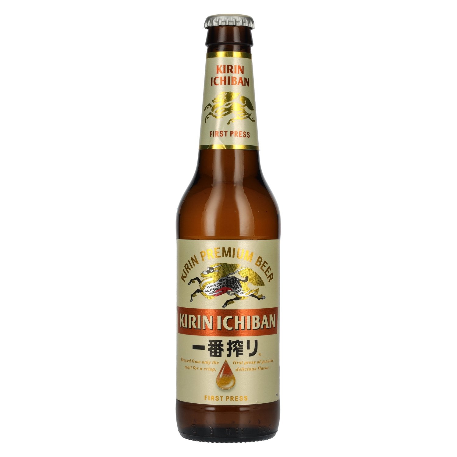 KIRIN ICHIBAN Japan's Premium Beer 5% Vol. 24x0,33l