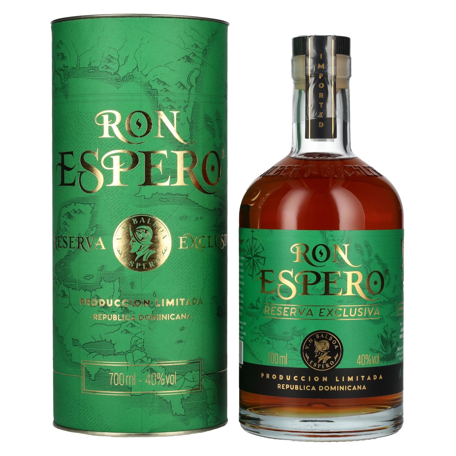 Ron Espero Reserva Exclusiva Limitada 40% Vol. 0,7l in Geschenkbox