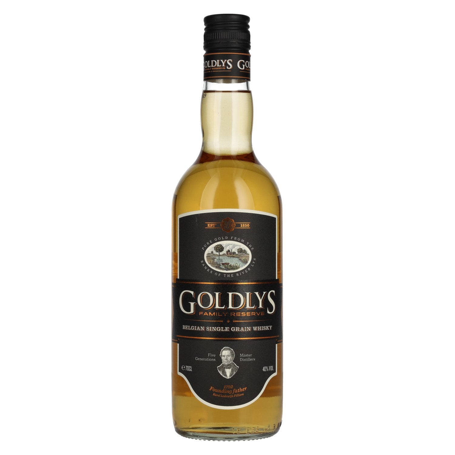 Filliers Goldlys Family Reserve Belgian Single Grain Whisky 40% Vol. 0.7l