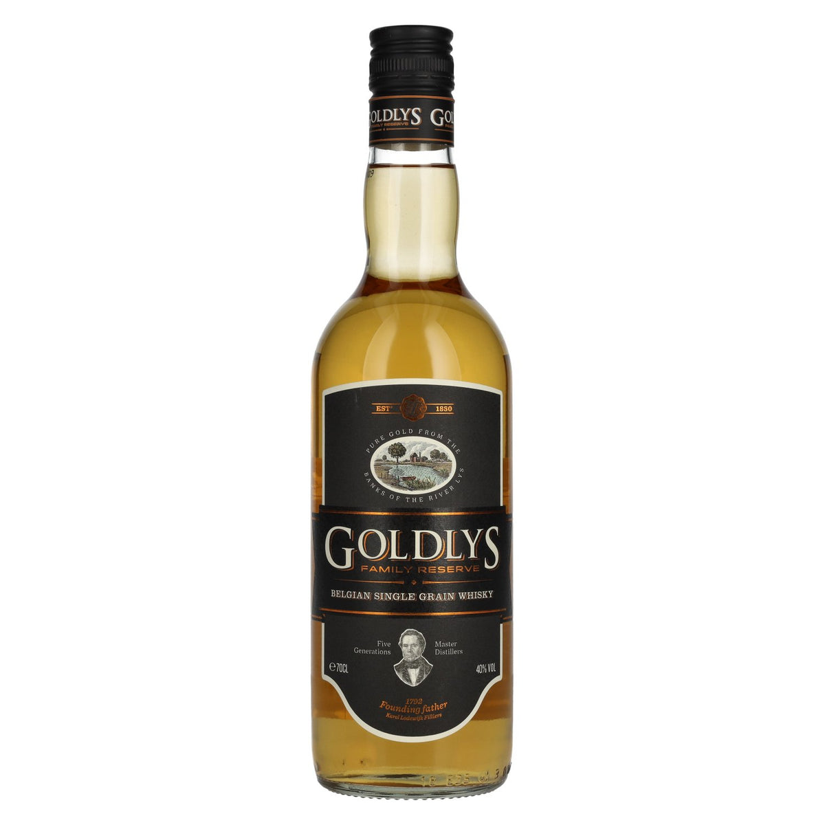 Filliers Goldlys Family Reserve Belgian Single Grain Whisky 40% Vol. 0.7l