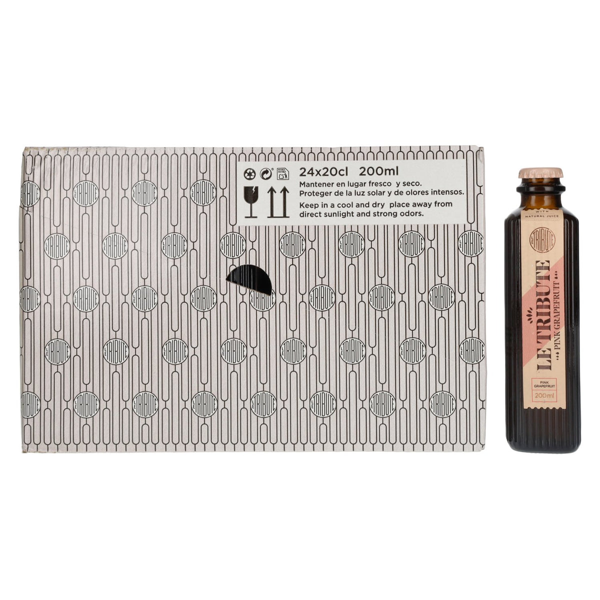 Le Tribute Pink Grapefruit 24 x 0.2 l