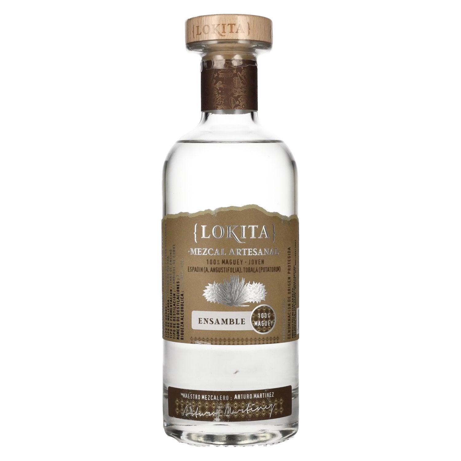 Lokita ENSAMBLE 100% Agave Mezcal Artesanal 40% Vol. 0.7l