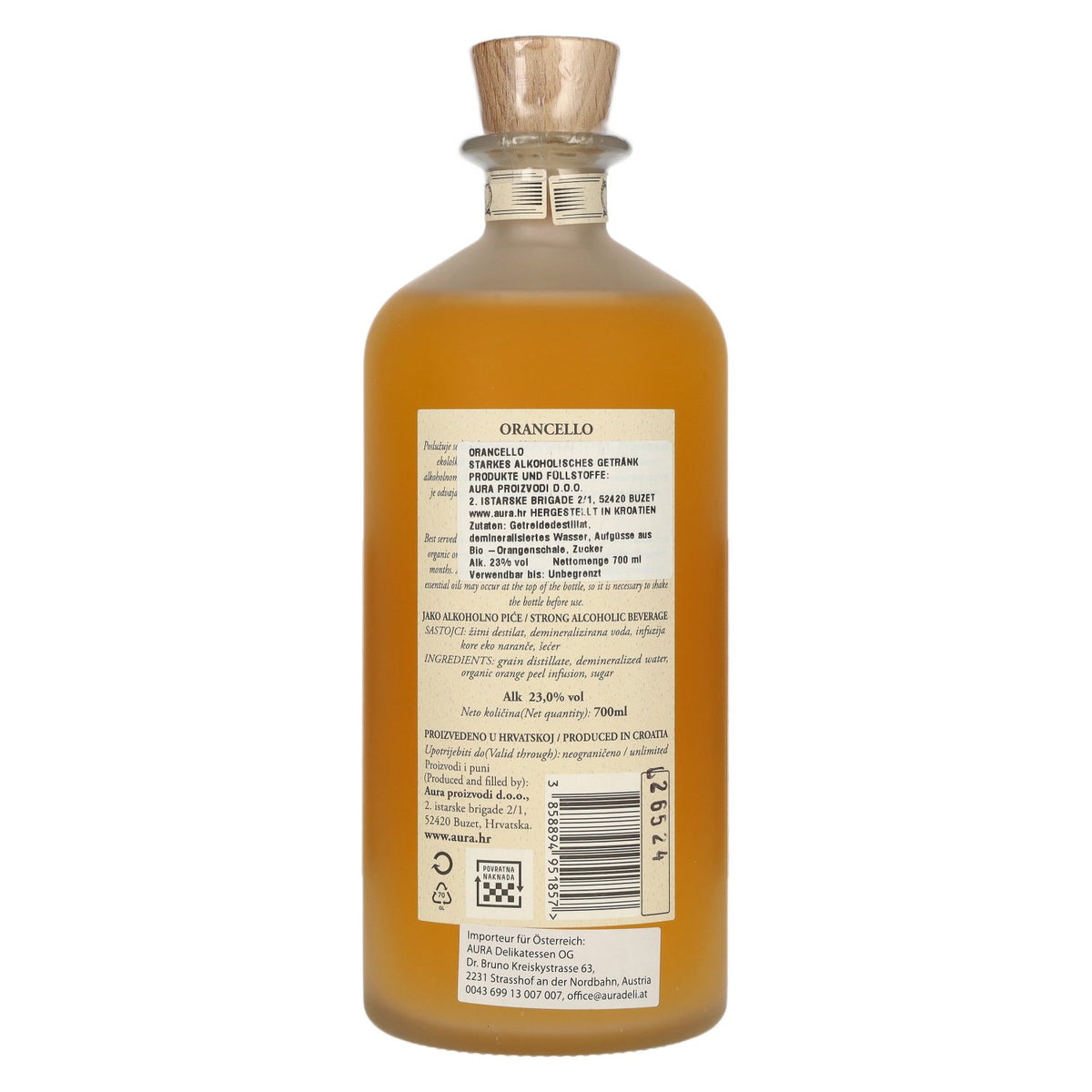 Aura ORANCELLO 23% vol. 0.7 l