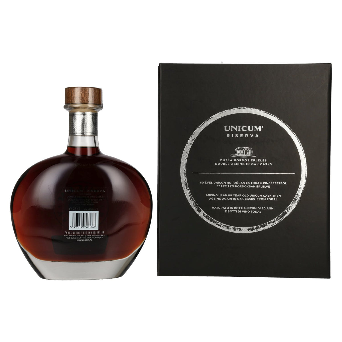 Zwack Unicum Riserva 40% Vol. 0,7l in Geschenkbox