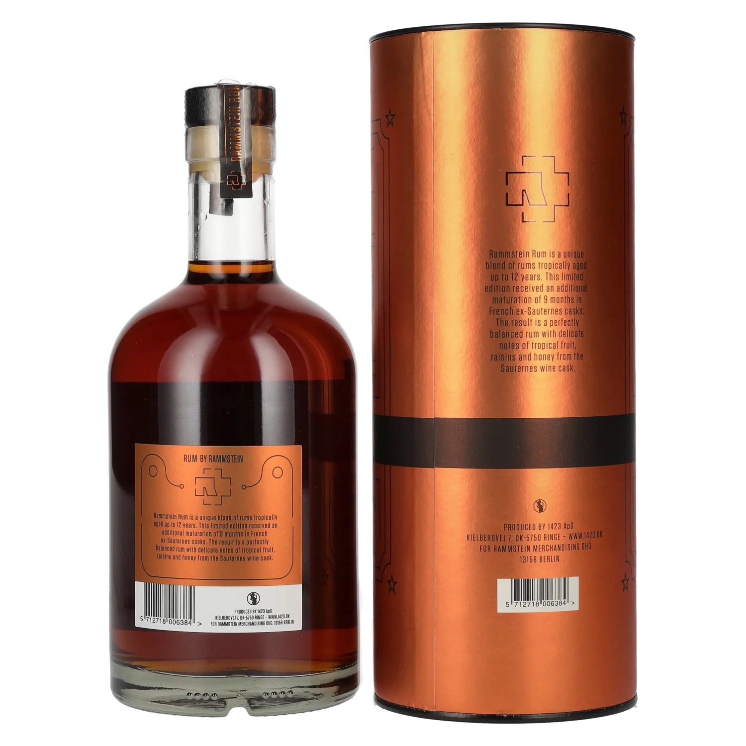 Rammstein Rum French Ex-Sauternes Cask Finish 46% Vol. 0,7l in Geschenkbox