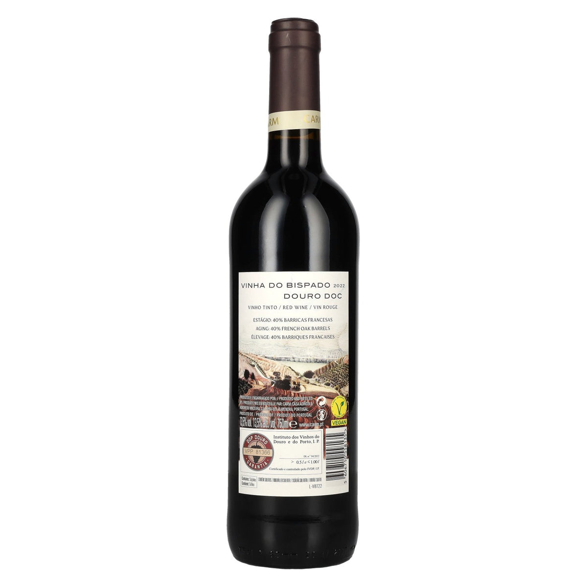 CARM Vinha Do Bispado Douro Red 2022 13,5% Vol. 0,75l