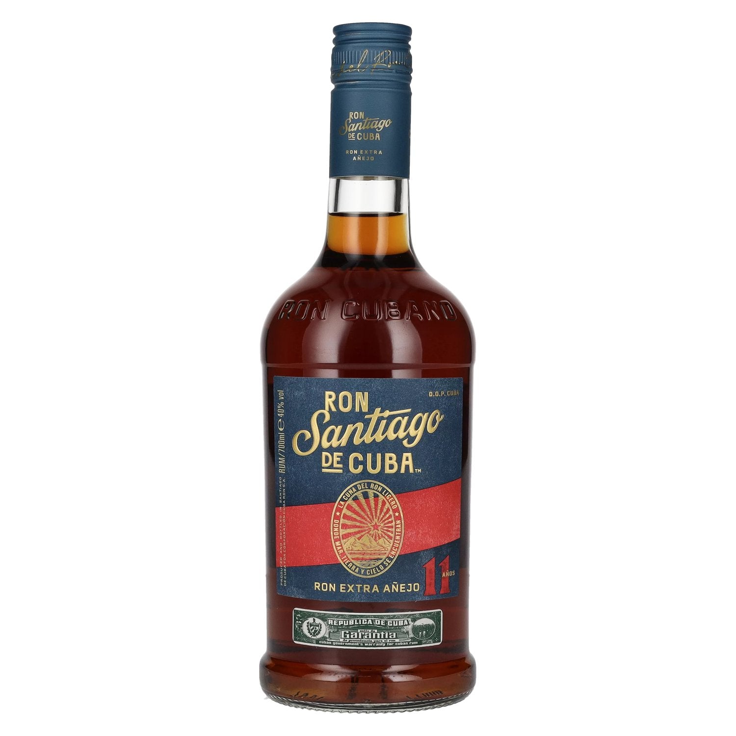 Ron Santiago de Cuba Extra Añejo Rum 11 Years D.O.P. Cuba 40% Vol. 0.7L