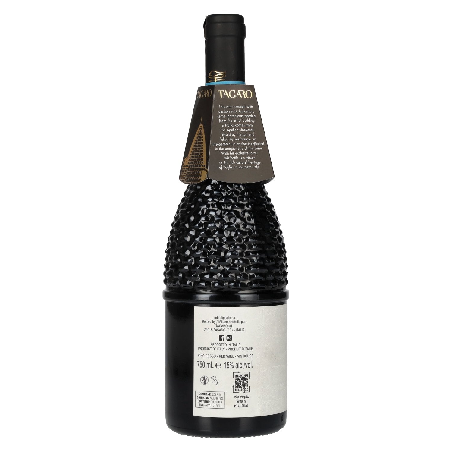 Tagaro Muso Rosso Primitivo di Manduria DOC 2023 15% Vol. 0,75l