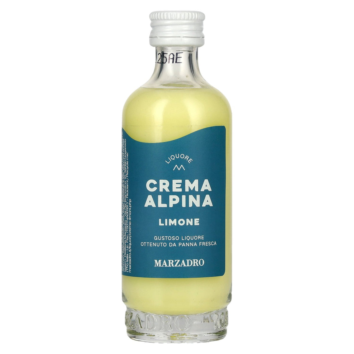 Marzadro Crema Alpina Lemon Liqueur 17% ABV 0.05 l
