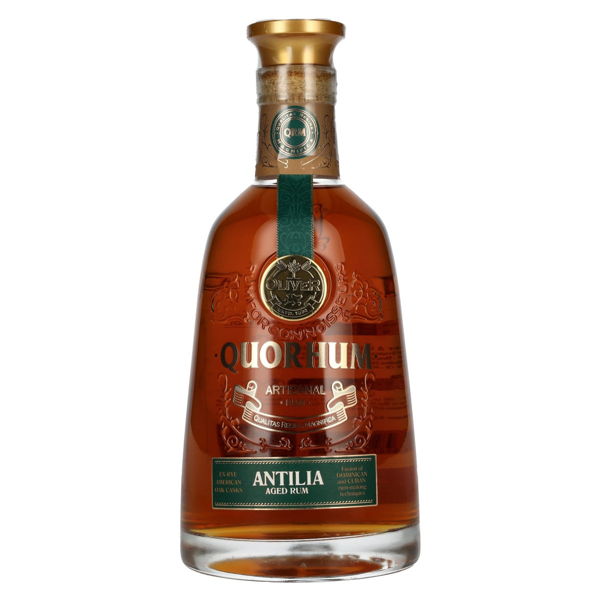 Ron Quorhum ANTILIA Artisanal Rum 40% Vol. 0.7l