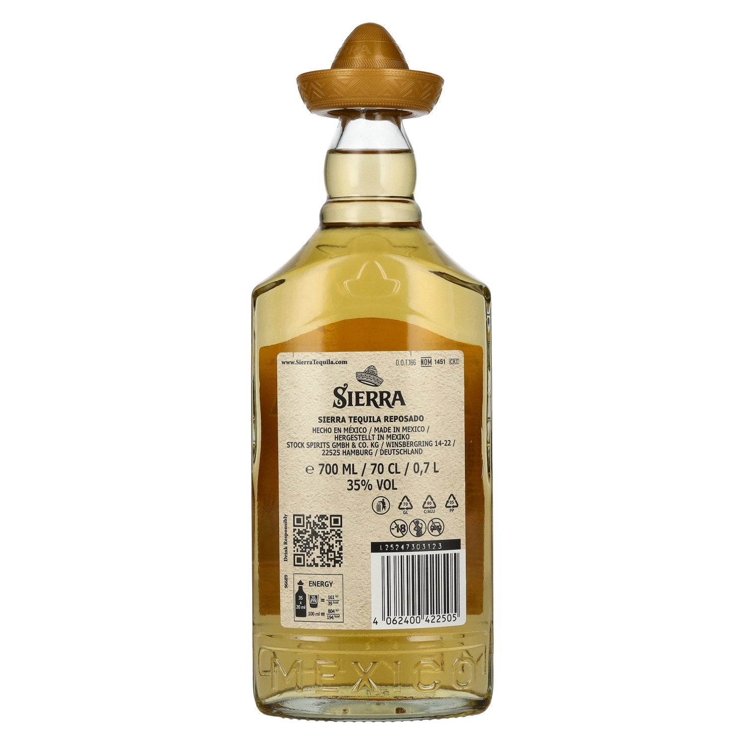 Sierra Tequila Reposado 35% Vol. 0.7l