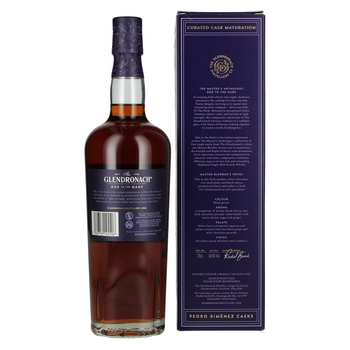 The GlenDronach ODE TO THE DARK Highland Single Malt 50.8% Vol. 0.7l in Gift Box