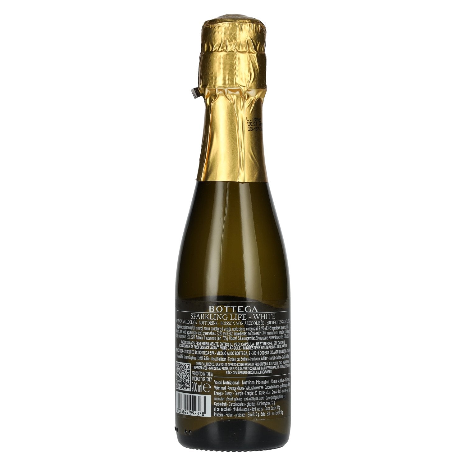 Bottega Sparkling Life White alkoholfrei 0,2l