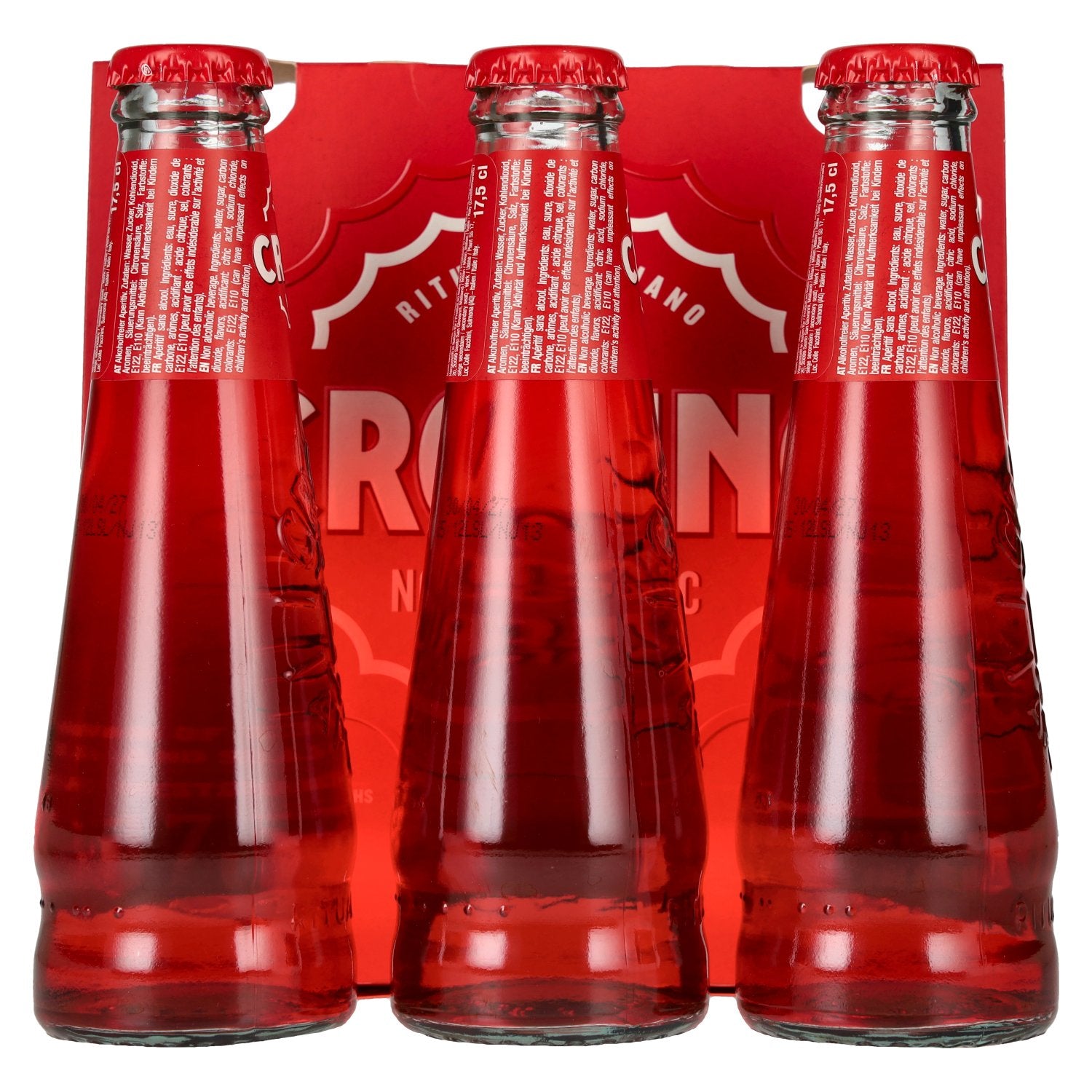 Crodino Rosso Non-Alcoholic Spritz 3x0.175l